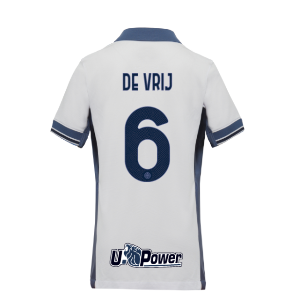 im nike kids away stadium jersey 202425 – 6 stefan de vrij Collection | Authentic Inter Milan Shirts