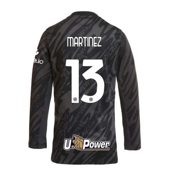 im nike kids goalkeeper home kit shirt 202425 – 13 josep martínez Collection | Authentic Inter Milan Shirts