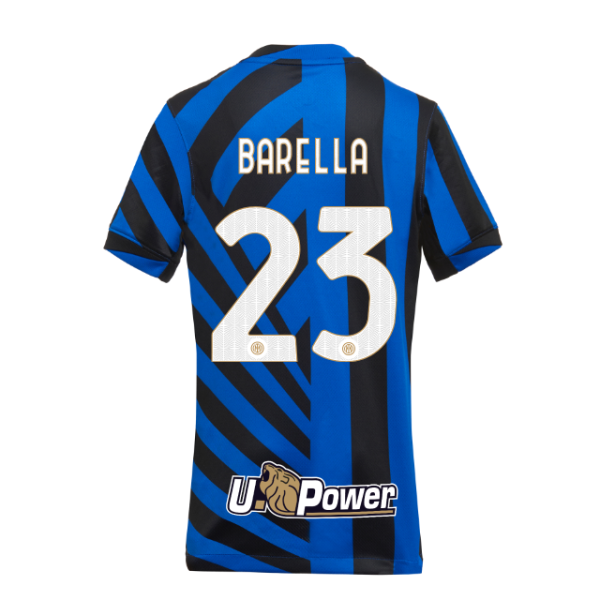 im nike kids home stadium jersey 202425 – 23 nicolò barella Collection | Authentic Inter Milan Shirts