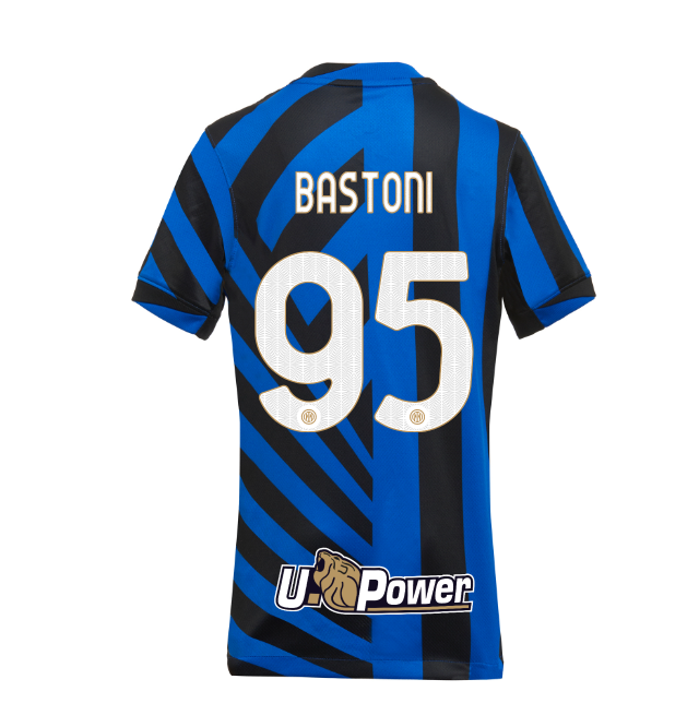 im nike kids home stadium jersey 202425 – 95 alessandro bastoni Collection | Authentic Inter Milan Shirts