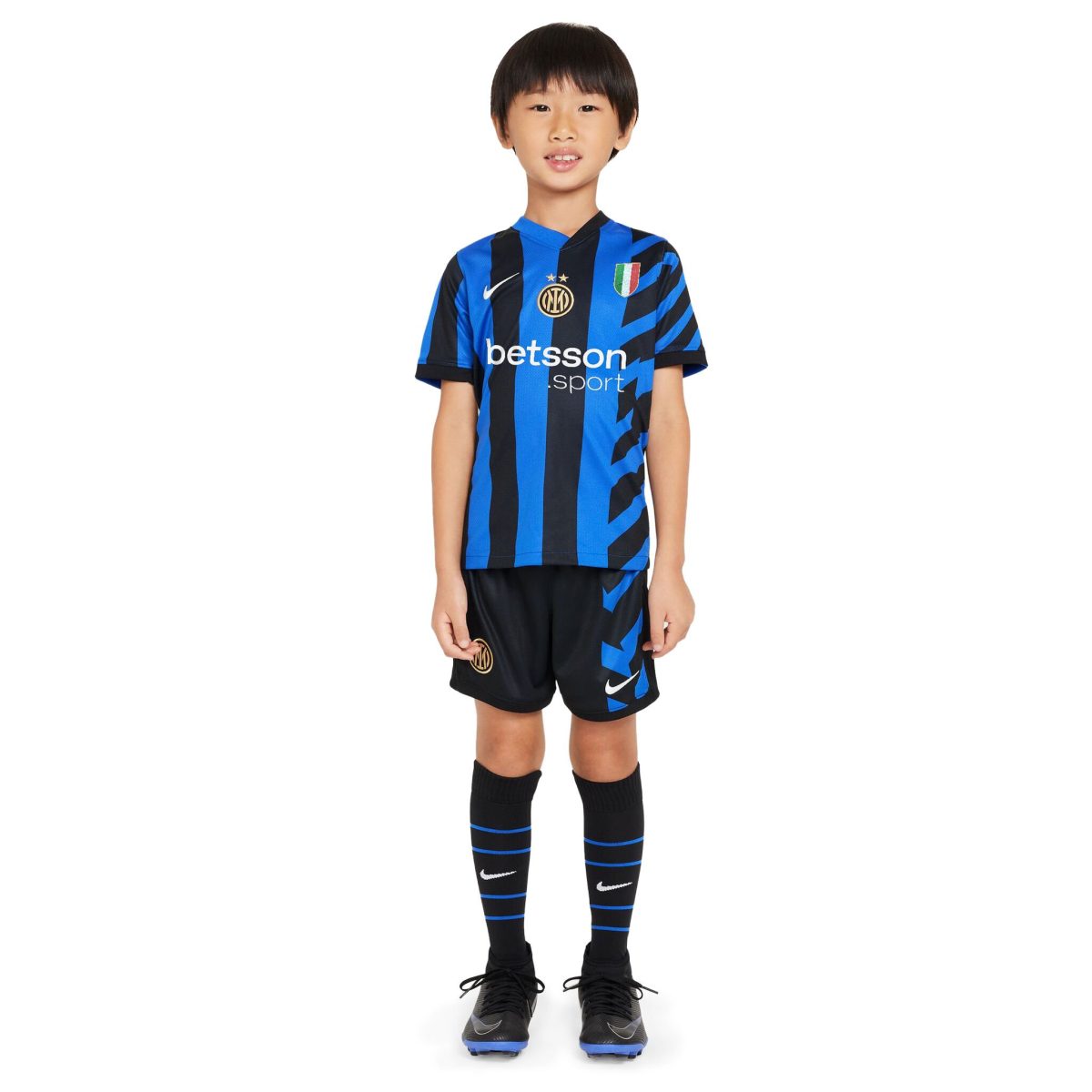 im nike kids minikit home 202425 with custom printing Collection | Authentic Inter Milan Shirts