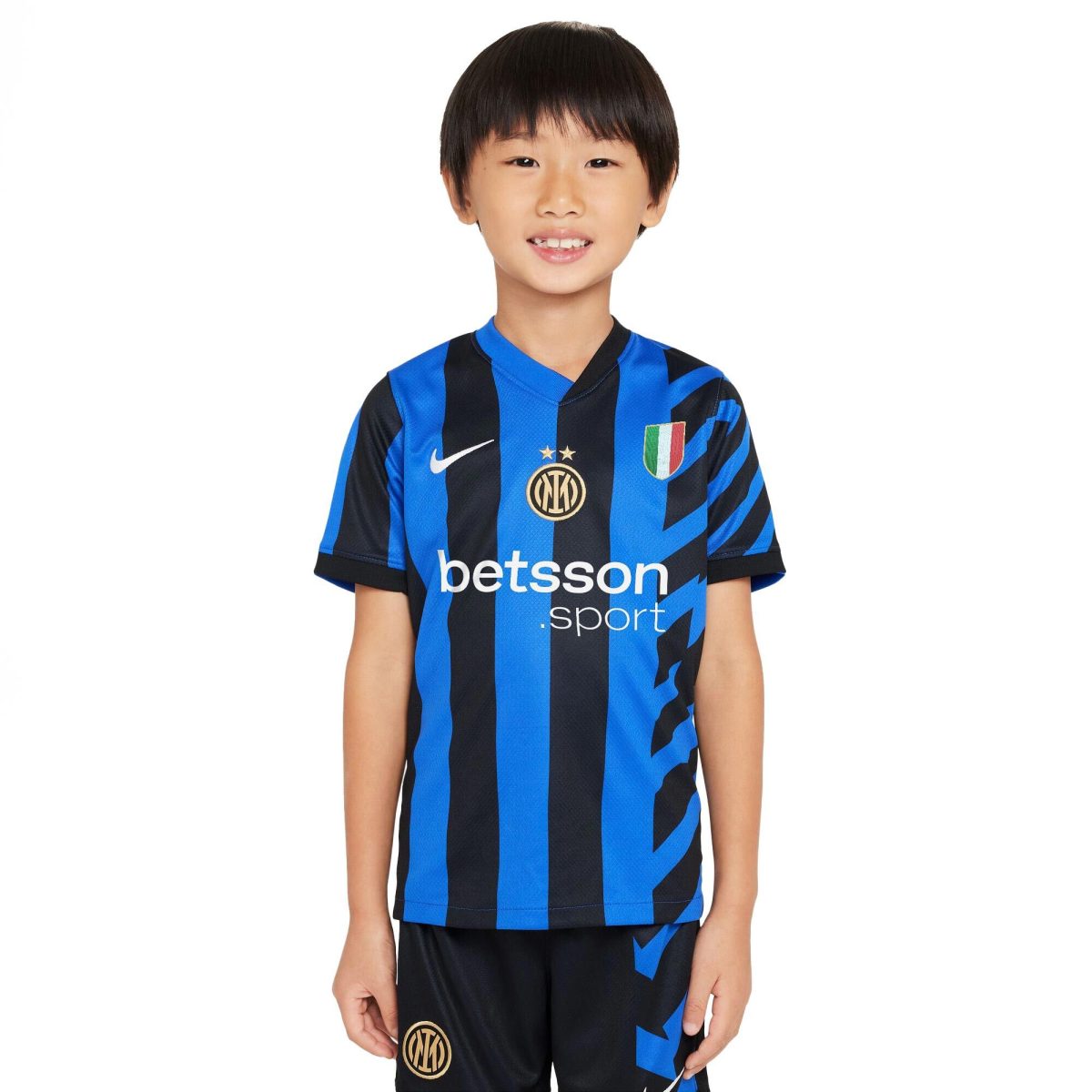 im nike kids minikit home 202425 with custom printing Collection | Authentic Inter Milan Shirts
