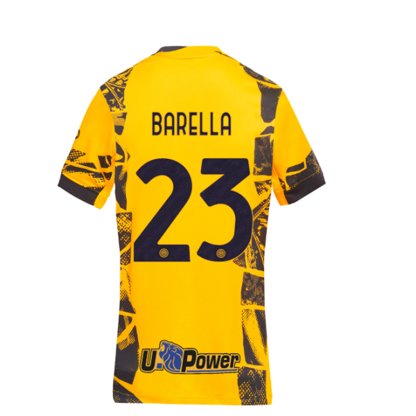 im nike kids third kit stadium shirt 202425 – 23 nicolò barella Collection | Authentic Inter Milan Shirts