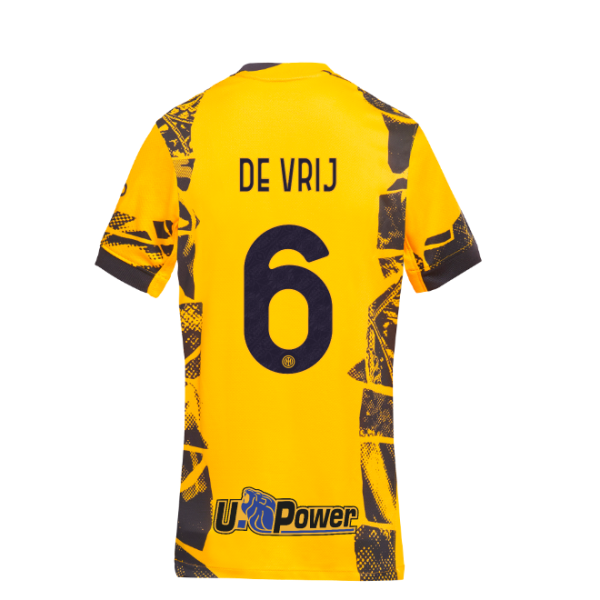 im nike kids third kit stadium shirt 202425 – 6 stefan de vrij Collection | Authentic Inter Milan Shirts