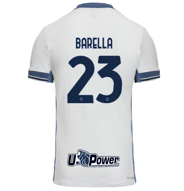 im nike men8217s away match jersey 202425 – 23 nicolò barella Collection | Authentic Inter Milan Shirts