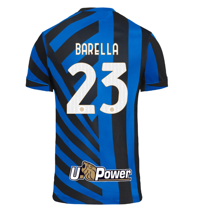 im nike men8217s home stadium jersey 202425 – 23 nicolò barella Collection | Authentic Inter Milan Shirts