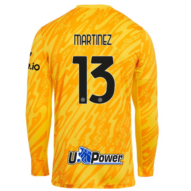 im nike mens goalkeeper away kit shirt 202425 – 13 josep martínez Collection | Authentic Inter Milan Shirts