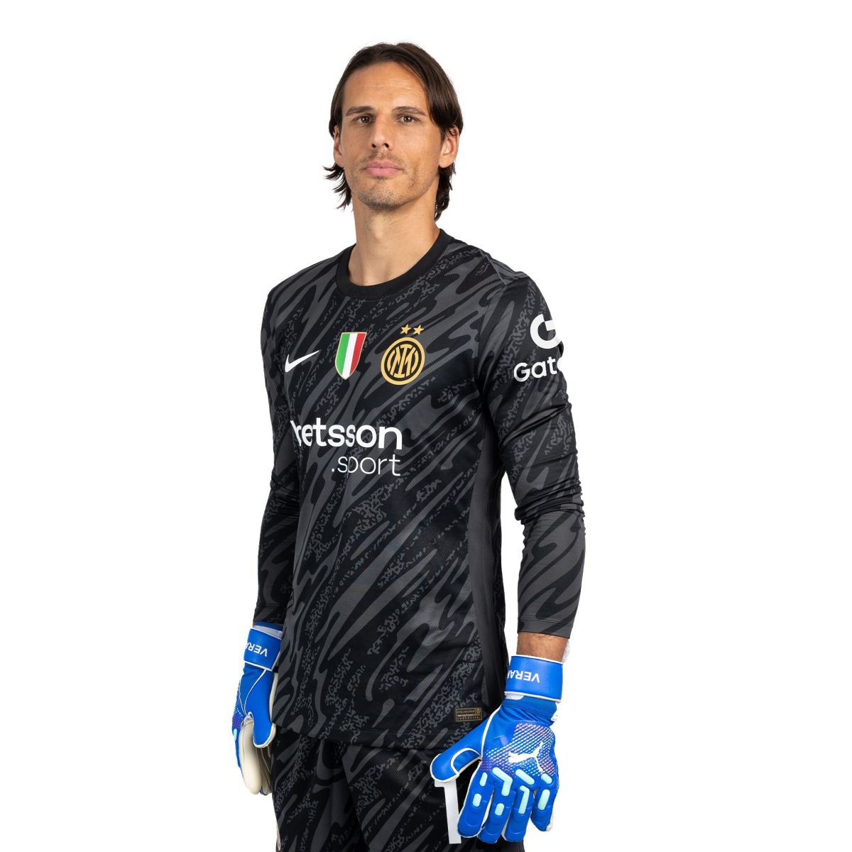 im nike mens goalkeeper home kit shirt 202425 – 13 josep martínez Collection | Authentic Inter Milan Shirts