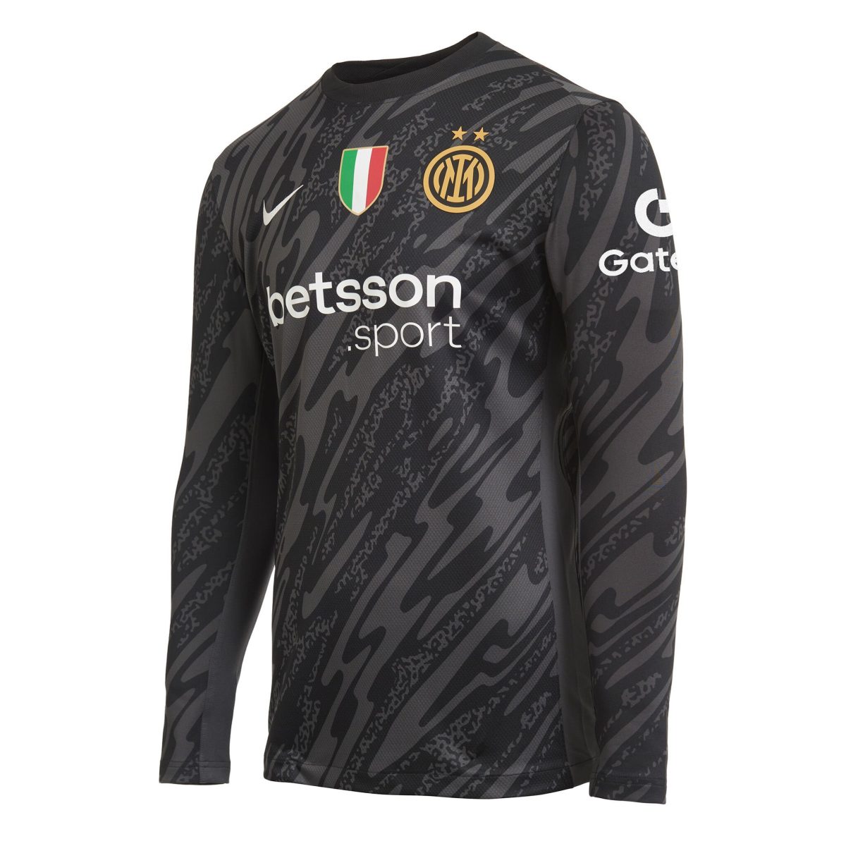 im nike mens goalkeeper home kit shirt 202425 with custom printing Collection | Authentic Inter Milan Shirts