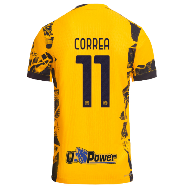 im nike mens third kit match shirt 202425 – 11 joaquín correa Collection | Authentic Inter Milan Shirts