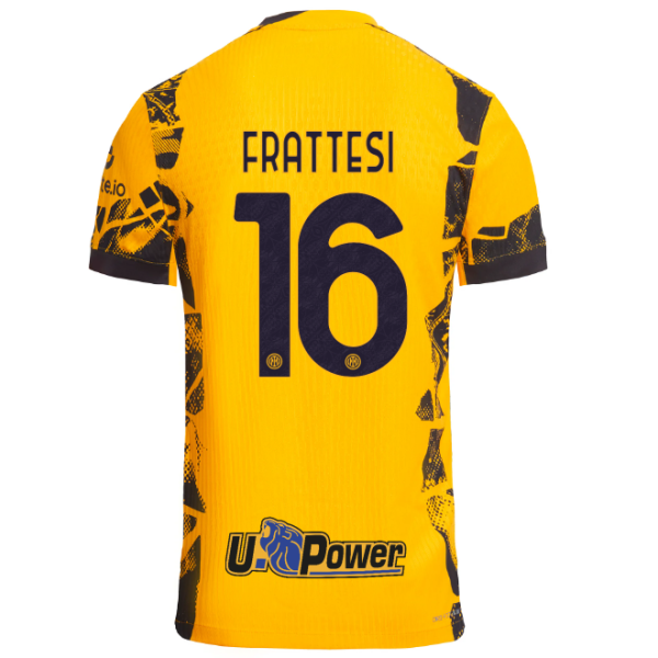 im nike mens third kit match shirt 202425 – 16 davide frattesi Collection | Authentic Inter Milan Shirts