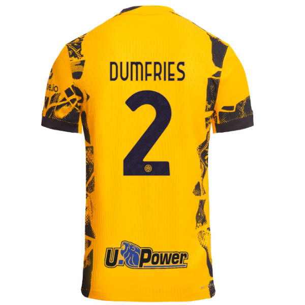 im nike mens third kit match shirt 202425 – 2 denzel dumfries Collection | Authentic Inter Milan Shirts