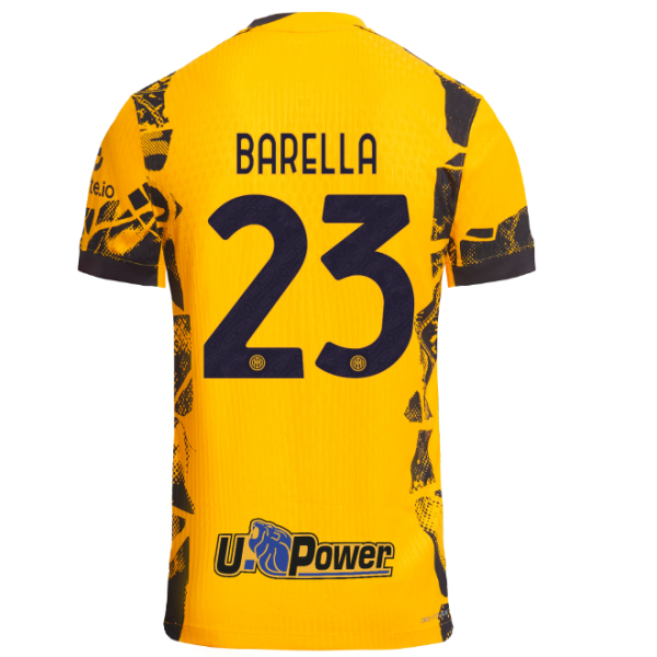 im nike mens third kit match shirt 202425 – 23 nicolò barella Collection | Authentic Inter Milan Shirts