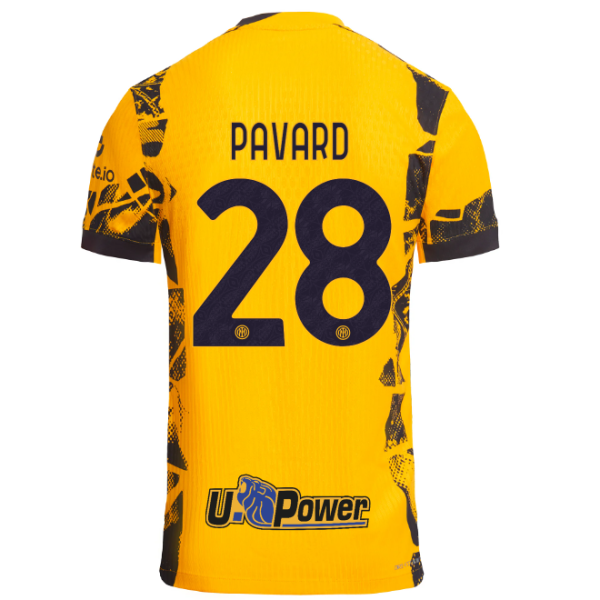 im nike mens third kit match shirt 202425 – 28 benjamin pavard Collection | Authentic Inter Milan Shirts