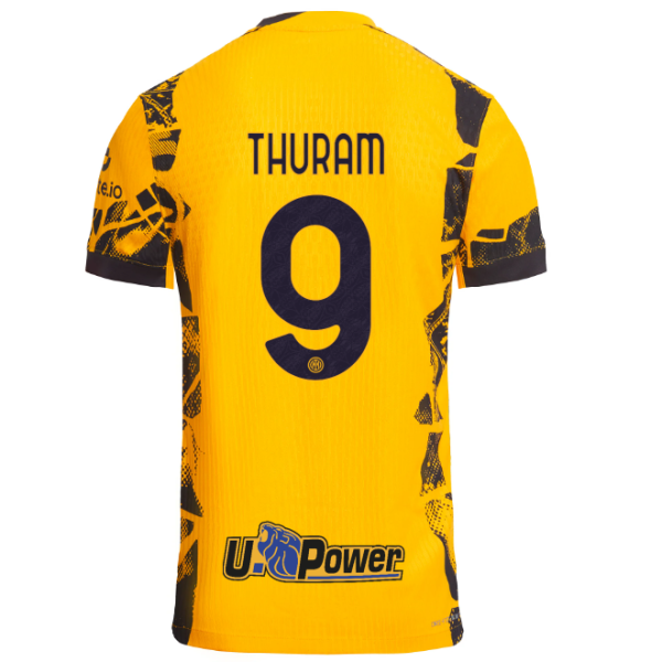 im nike mens third kit match shirt 202425 – 9 marcus thuram Collection | Authentic Inter Milan Shirts