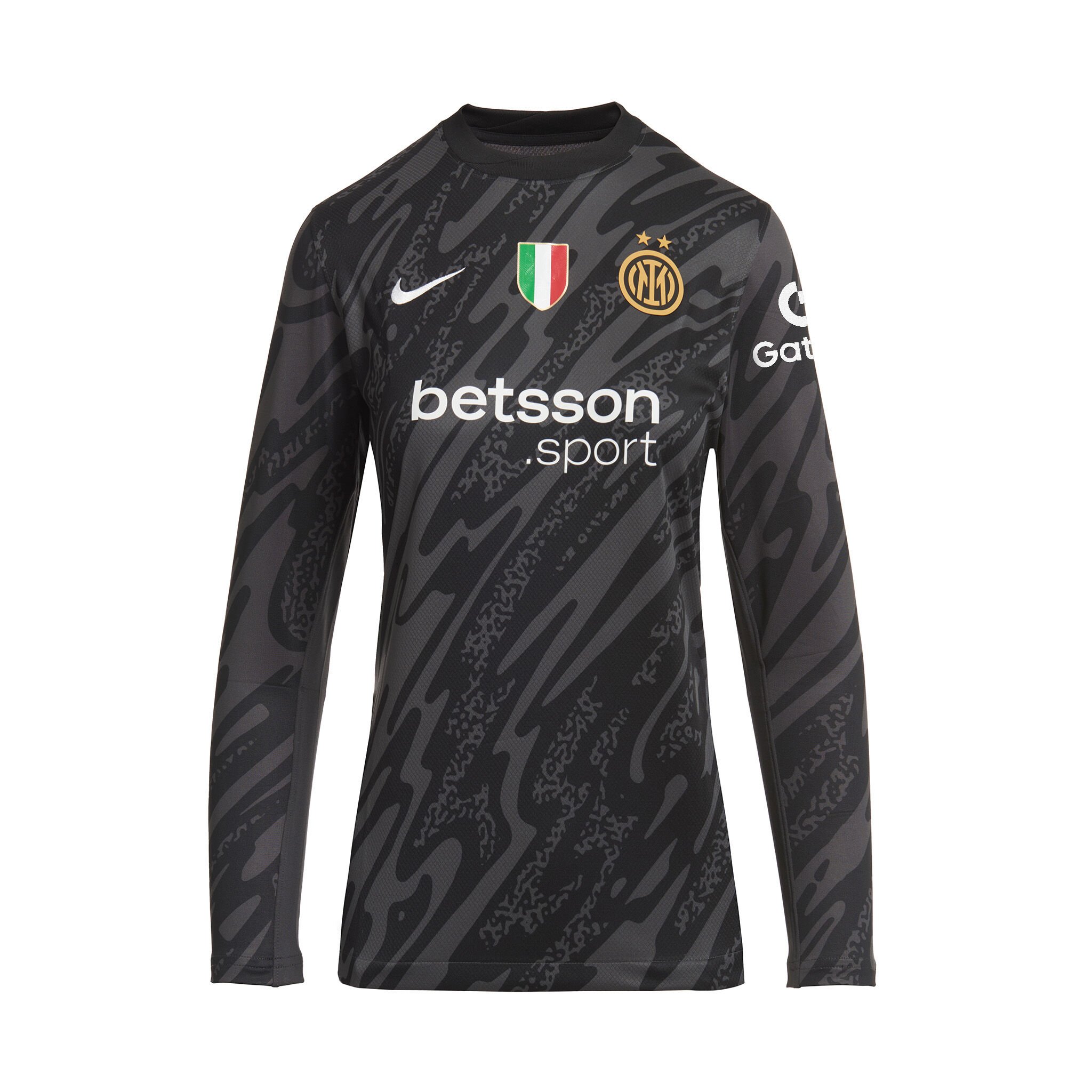 im nike womens goalkeeper home kit shirt 202425 with custom printing Collection | Authentic Inter Milan Shirts